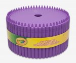 Crayola® Round Storage Box, Lila