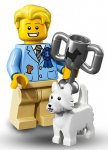 LEGO Minifigur 71013 Hundutställare