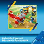 LEGO® SONIC 76991 Tails verkstad och tornadoplan