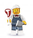 Lego Minifigurer serie 6 Slaktare