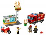 LEGO® City 60214 Brandkårsutryckning till hamburgerrestaurang