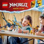 LEGO® NINJAGO 71796 Elementdraken mot kejsarinnans robot