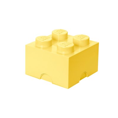 LEGO Förvaringslåda 4 Knoppar, cool yellow