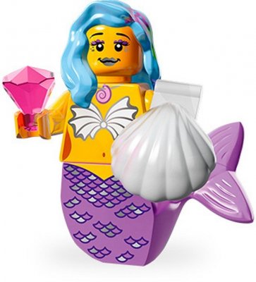 LEGO Movie Minifigur Marsha Queen of Mermaids