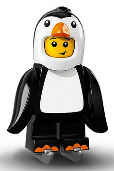 LEGO Minifigur 71013 Pingvindräkt