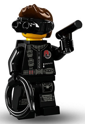 LEGO Minifigur 71013 Spion