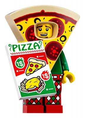 LEGO® Minifigur 71025 Pizza Costume Guy
