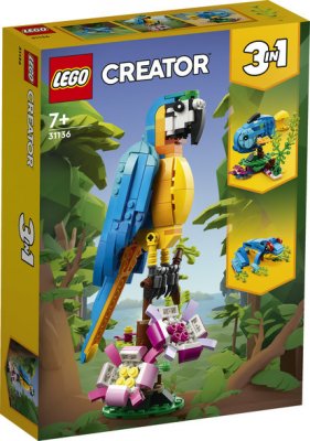 LEGO® Creator 31136 Exotisk papegoja