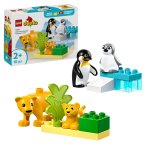 LEGO® DUPLO® 10442 Vilda djurfamiljer: Pingviner och lejon