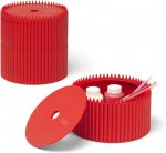 Crayola® Round Storage Box, Röd