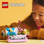 LEGO® Creator 31169 Skrivmaskin med blommor
