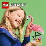 LEGO® Creator 31170 Vilda djur Rosa flamingo