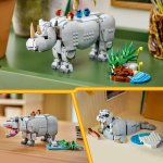 LEGO® Creator 31173 Vilda djur: majestätisk noshörning med fåglar