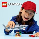LEGO® Creator 31381 Vildsint haj med skattkista