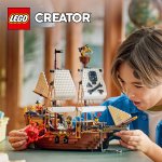 LEGO® Creator 31387 Ikoniskt piratskepp