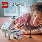 LEGO® Creator 31392 Flygel med musikdekorationer och katt