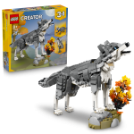 LEGO® Creator 31393 Skogsdjur Grå varg