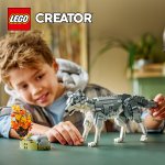 LEGO® Creator 31393 Skogsdjur Grå varg