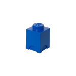 LEGO Förvaringslåda 1 Knopp, fyrkantig blå