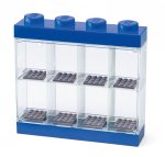 LEGO Minifigurförvaring, 8 fack, blå