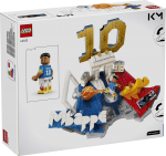 LEGO® Editions 43013 Kylian Mbappé – fotbollshöjdpunkter