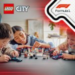LEGO® City 60444 F1® garage & Mercedes-AMG & Alpine bilar
