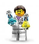 Lego Minifigur serie 11 Kvinnlig forskare