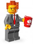 LEGO Movie Minifigur President/Lord Business