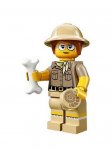 LEGO Minifigur serie 13 Kvinnlig Paleontolog