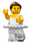 LEGO Minifigur 71011 serie 15 Ballerina