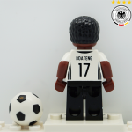 LEGO Minifigur DFB - The Mannschaft 71014 Nr 17. Jérôme Boateng