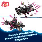 LEGO® DREAMZzz™ 71500 Mardrömmarnas haj-ubåt