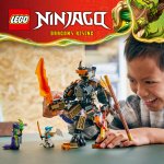 LEGO® NINJAGO 71854 Coles uppdragsrobot och Drak-Zane