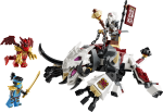 LEGO® NINJAGO 71863 Zilvar och drakodjuret Grimtak