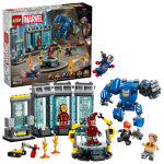 LEGO® Super Heroes 76315 Iron Mans labb: rustningarnas sal