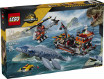 LEGO® Jurassic World 77983 Dinosaurieattack med båt och mosasaurus