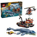 LEGO® Jurassic World 77983 Dinosaurieattack med båt och mosasaurus