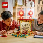 LEGO® 80119 Kanvas med galopperande hästar