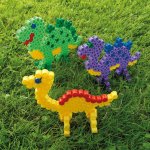Hama Maxi Box 600 stk. Dinosaurs