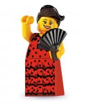 Lego Minifigurer serie 6 Flamenco Dansare