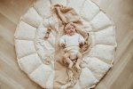 Babynest PLAY & GO, Organic Bloom Playmat Moon
