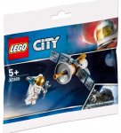 White/Silver/Gold Lego City crossmotorrad 