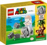 LEGO® Super Mario™ 71420 Noshörningen Rambi – Expansionsset