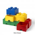 LEGO Förvaringsbyrå 4 Knoppar, Dark Green