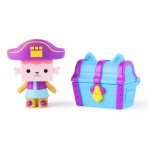 Gabby’s Dollhouse Samlarfigur - Baby Box Cat & Treasure Box