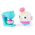 Gabby’s Dollhouse Samlarfigur - Cakey Cat & Cake Mixer