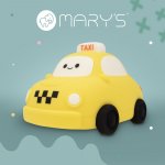 Mary's LED Night Lamp Taxi