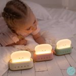 Mary's LED Night Lamp Toaster Yellow