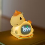 Mary's LED Rocking Unicorn Night Light with Alarm Clock