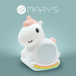 Mary's LED Rocking Unicorn Night Light with Alarm Clock